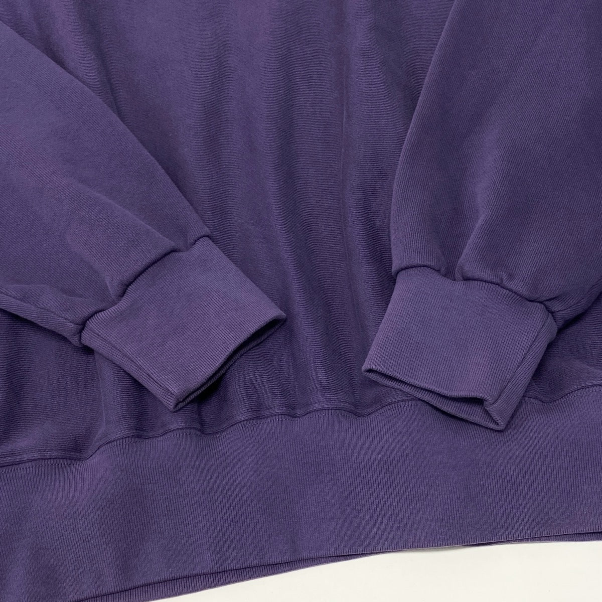 70g1 【未使用タグ付】 Aries アリーズ 2023AW Premium Tenple Sweatshirt スウェットトレーナー サイズL パープル コットン100％ ユニセックス 男女兼用u02t