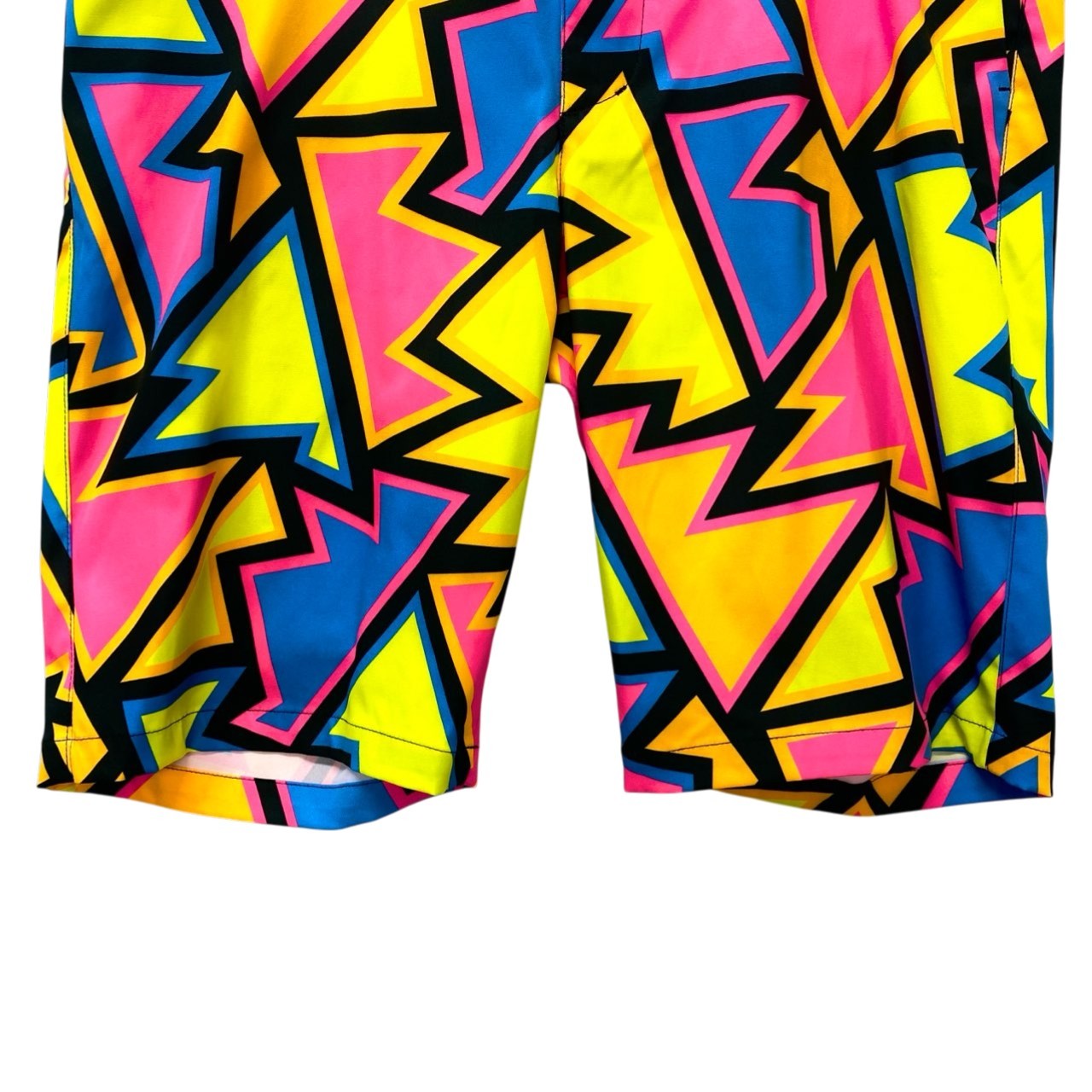 51c13 《極美品》 LOUD MOUTH ラウドマウス 半袖ポロシャツ ハーフパンツ 吸水速乾素材 XL マルチカラー ポリエステル ゴルフウェアu02t