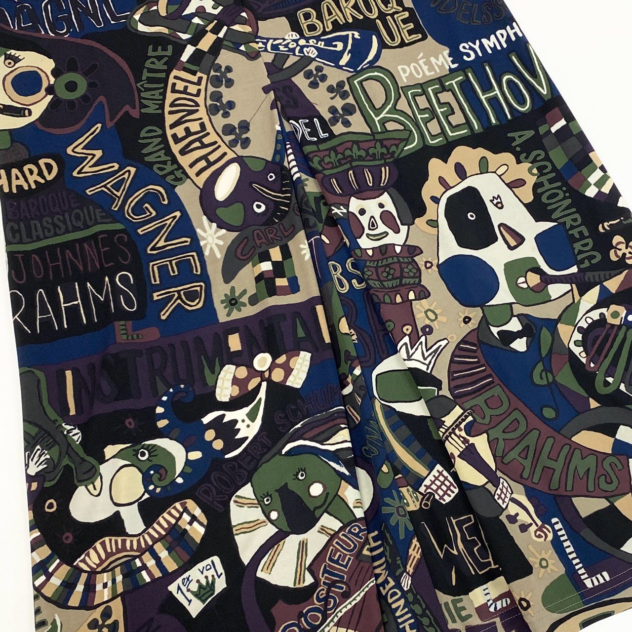 2k19 TOKUKO 1er VOL トクコプルミエヴォル ノースリーブワンピース ロングワンピース 総柄プリント 伸縮ストレッチ 9 カーキ系 レディースu02t