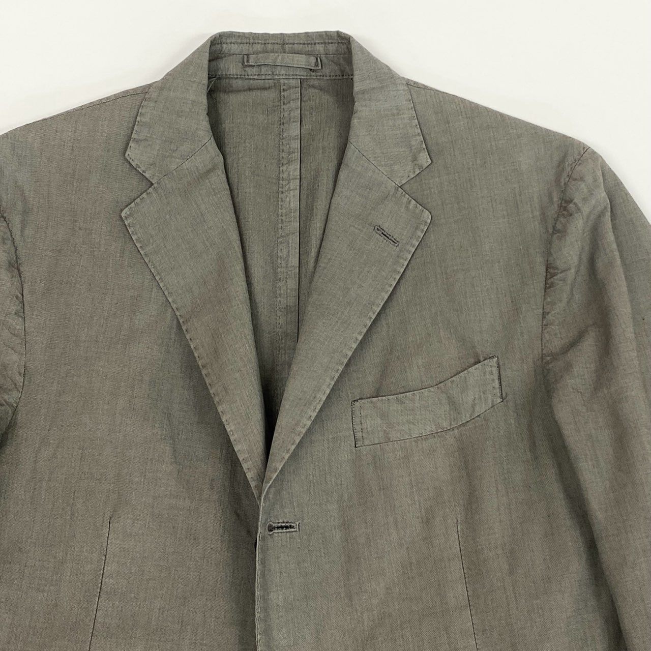 74k11 LARDINI ラルディーニ セットアップ スーツ フォーマル ビジネス PP487AV-25 52サイズ グレー メンズu02t