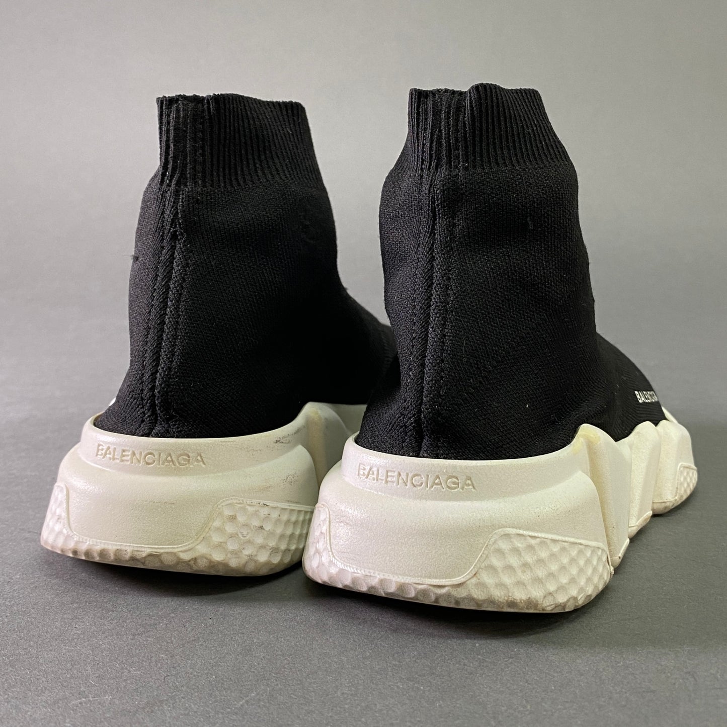 8l25 BALENCIAGA バレンシアガ SPEED TRAINER スピードトレーナー ソックススニーカー 35 ブラック イタリア製 シューズ