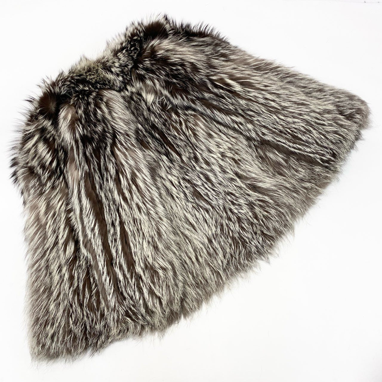 71k20 SAGA FOX サガフォックス 金サガ シルバーフォックス ファーコート 9号 最高級本毛皮 国産品 裏地刺繍 FOX FURt18r