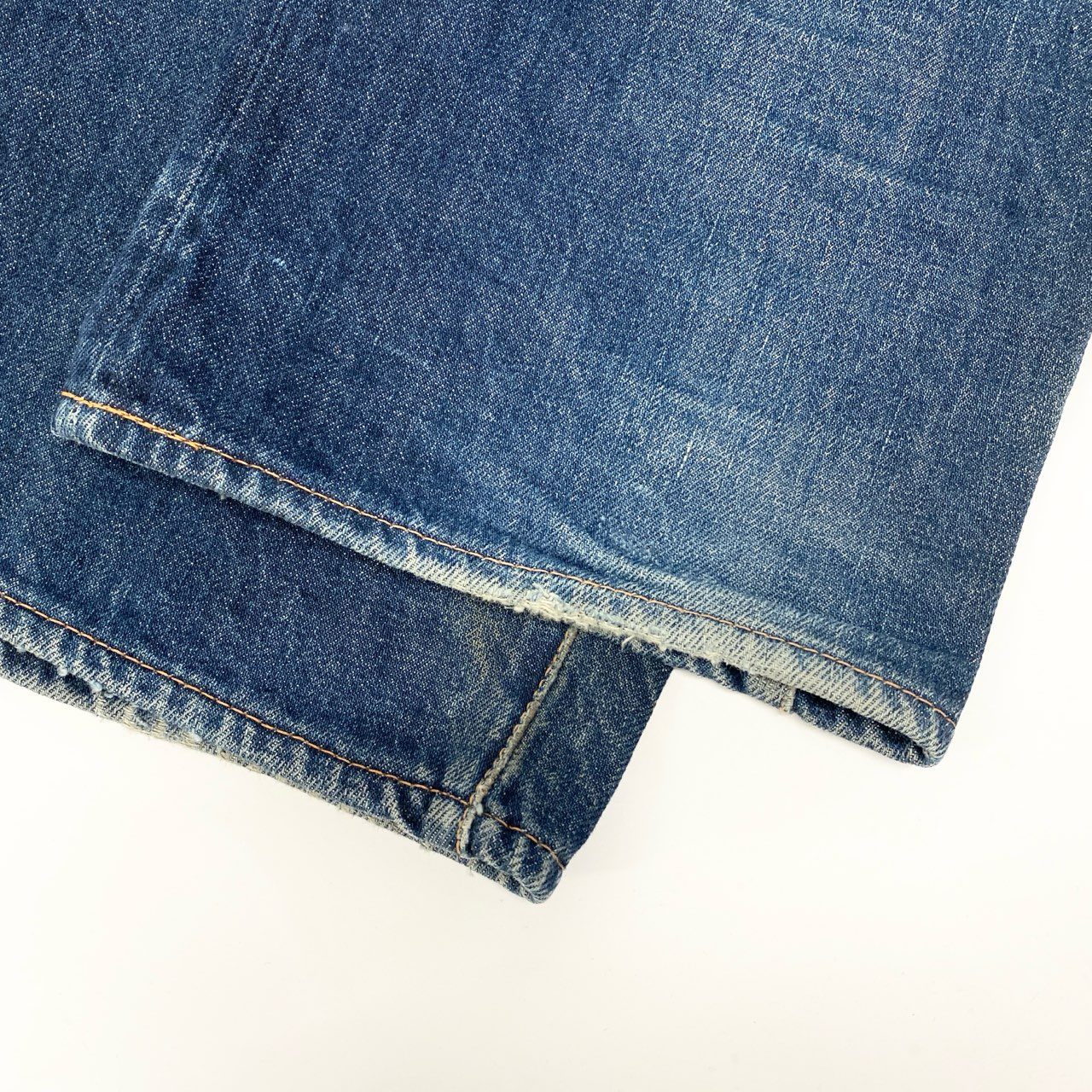 60c6 EVISU エヴィス No2 カモメ デニムパンツ サイズ30 インディゴ ブラック レッド ジーンズ DENIM PANTSt18r