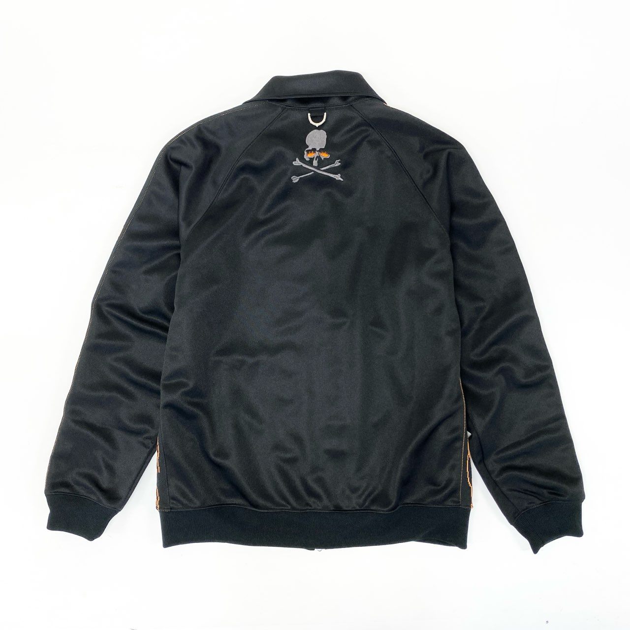 66k11 【極美品】Subculture MASTERMIND サブカルチャー マスターマインド TRACK JACKET トラックジャケット サイズ2 ブラック メンズ ジャージk02i