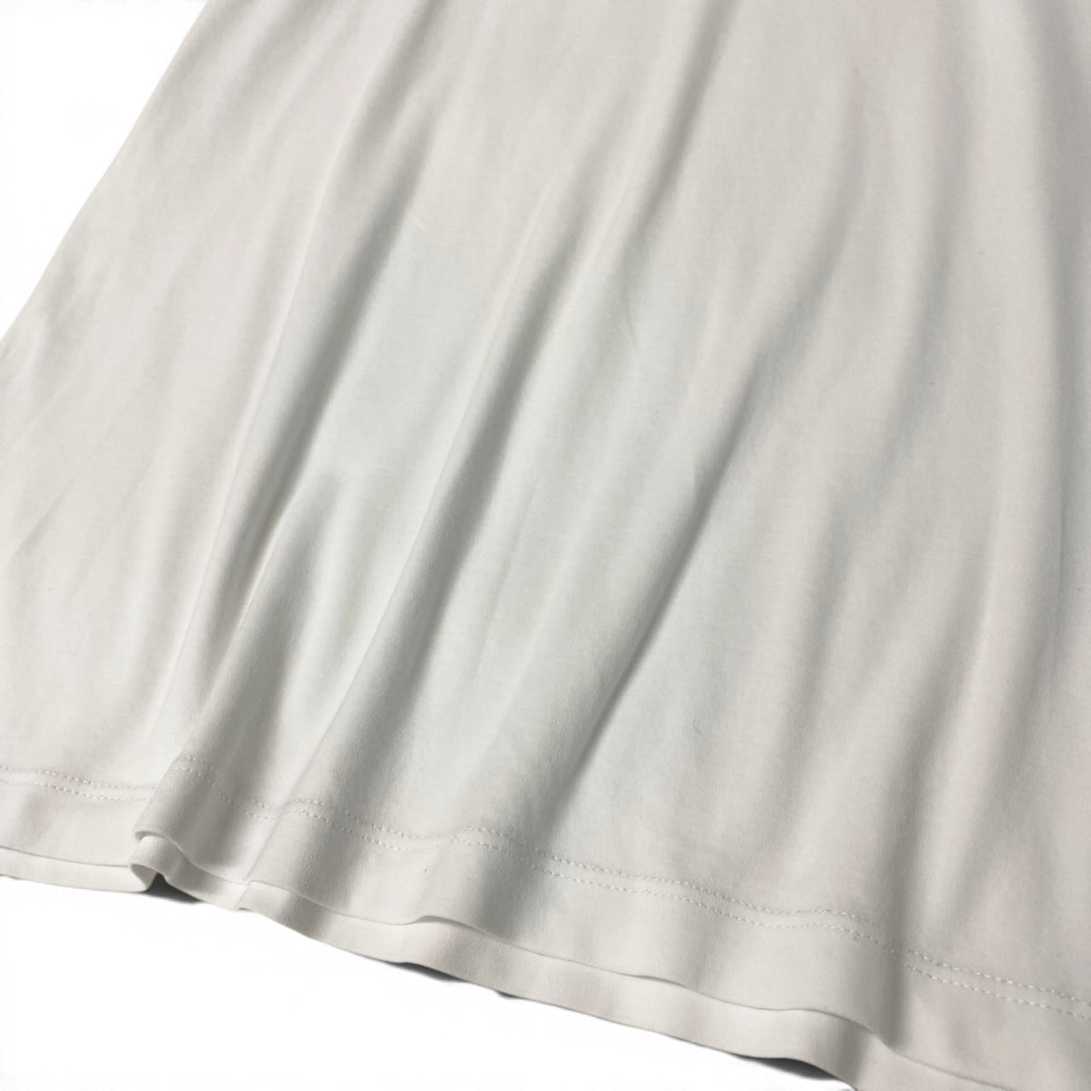 30j27 BRUNELLO CUCINELLI ブルネロクチネリ SLIM FIT Vネックカットソー 半袖Tシャツ ホワイト コットン メンズu02t