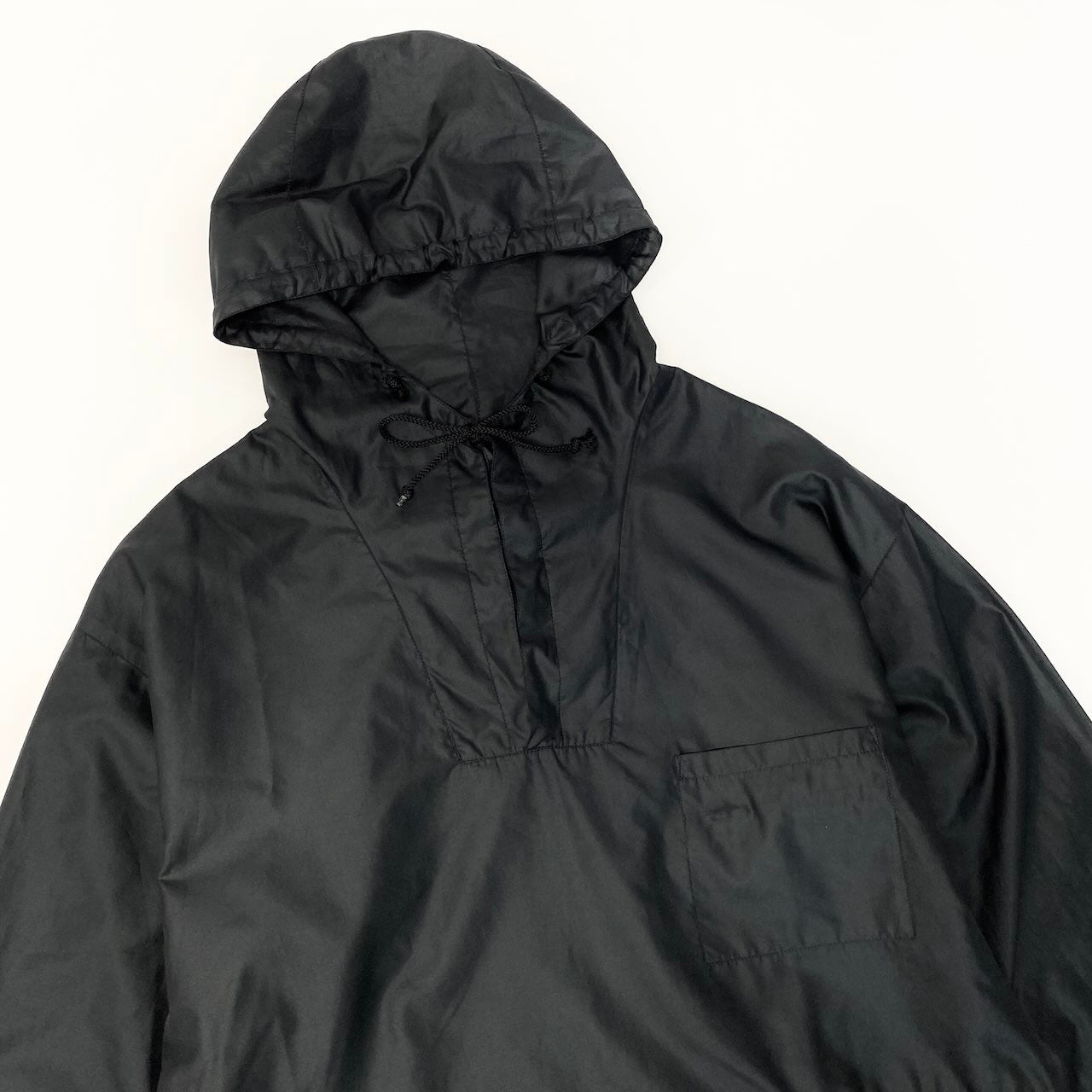 d2 【Archive】Helmut Lang ヘルムートラング 本人期 アノラックパーカー サイズ48 ブラック メンズ トップスk02i