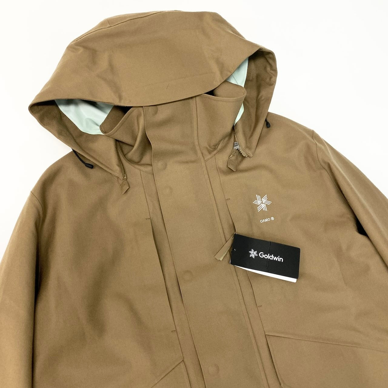 17d11 【未使用】定価30万円 OAMC × GOLD WIN オーエーエムシー ゴールドウィン GL04702MC 3L Field Jacket サイズ2(M) ベージュ メンズk02i