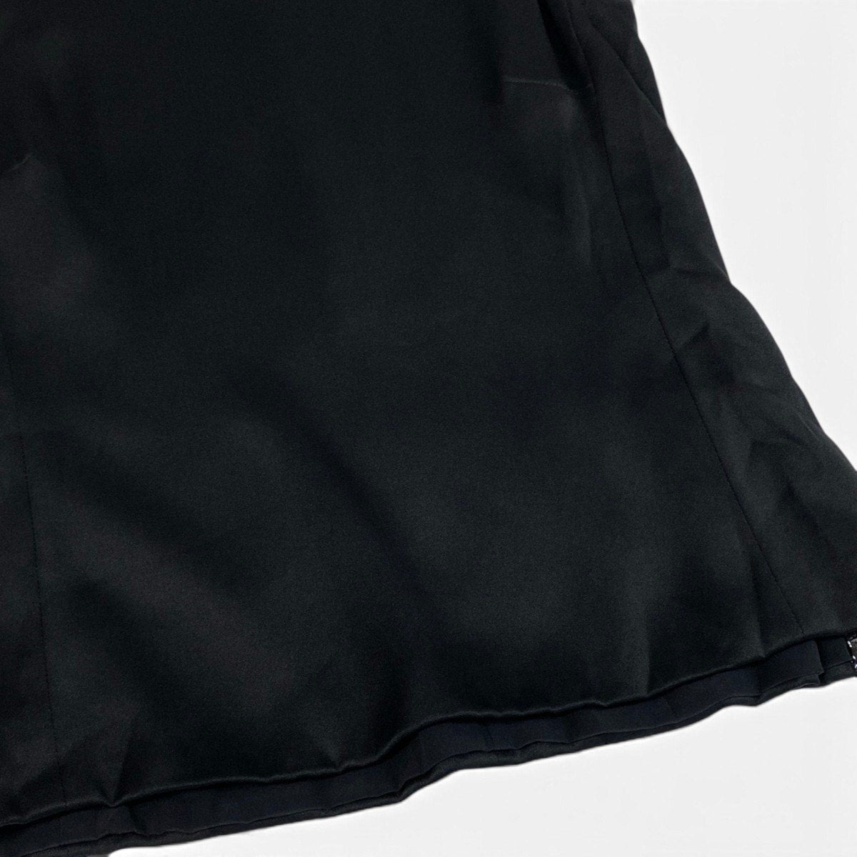 Ei7 Christian Dior クリスチャンディオール ガリアーノ期 ノースリーブカットソー トップス 38 ブラック シルク100％ レディースo07t