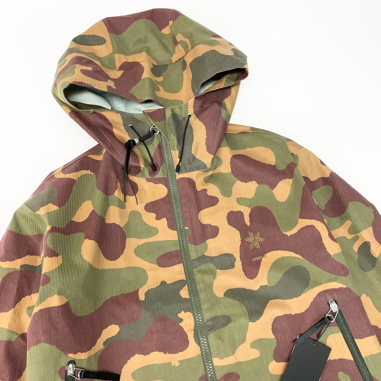 17d11 【新品同様】OAMC × GOLD WIN オーエーエムシー ゴールドウィン 3L Parka カモフラージュ  サイズ3(L) メンズ コートk02i