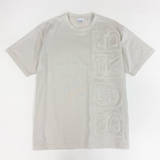 41a5 《美品》 BURBERRY バーバリー 22SS エンボスロゴ オーバーサイズ Tシャツ 8050732 M ホワイト 画像参照 カットソー ユニセックス 半袖