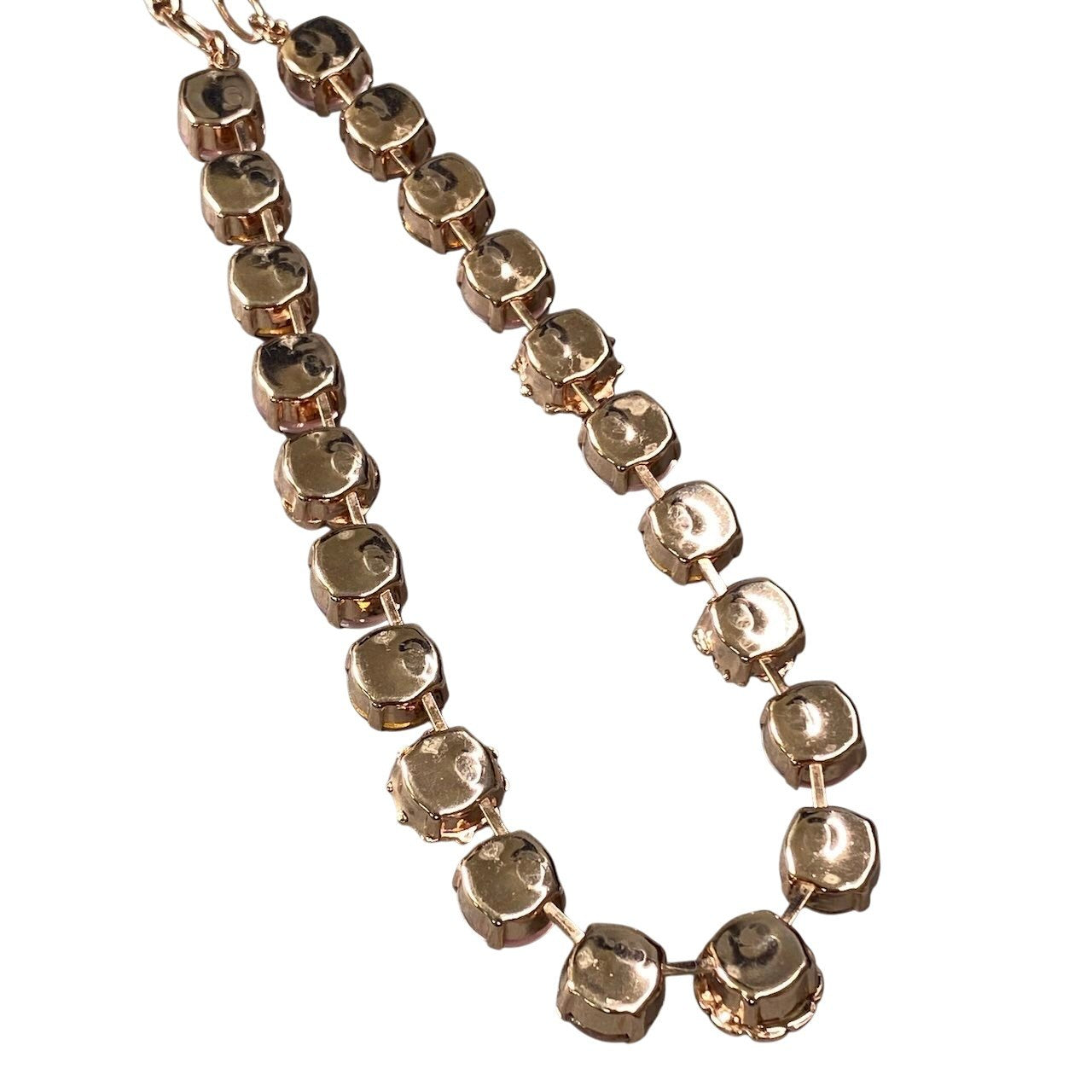 h11 ⑤ 《美品》 Mariana マリアナ 天然石 × クリスタル ビジュー ピンク アクセサリー ジュエリー アンティークt18r