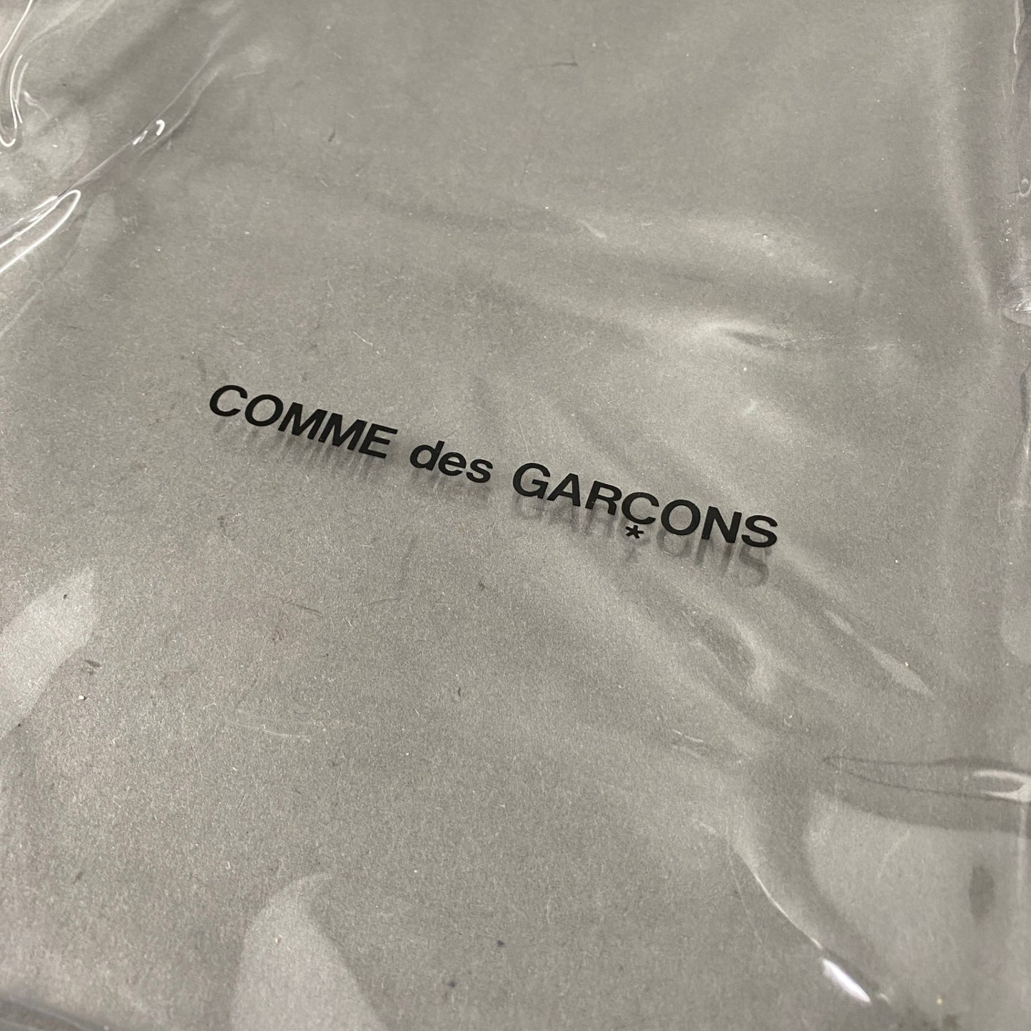 Ag28 《未使用保管品》 COMME des GARCONS コムデギャルソン PVC CLEAR TOTE BAG クリアトートバッグ IQ-K003 タグ付き GOOD DESIGN SHOP 透明 カバン