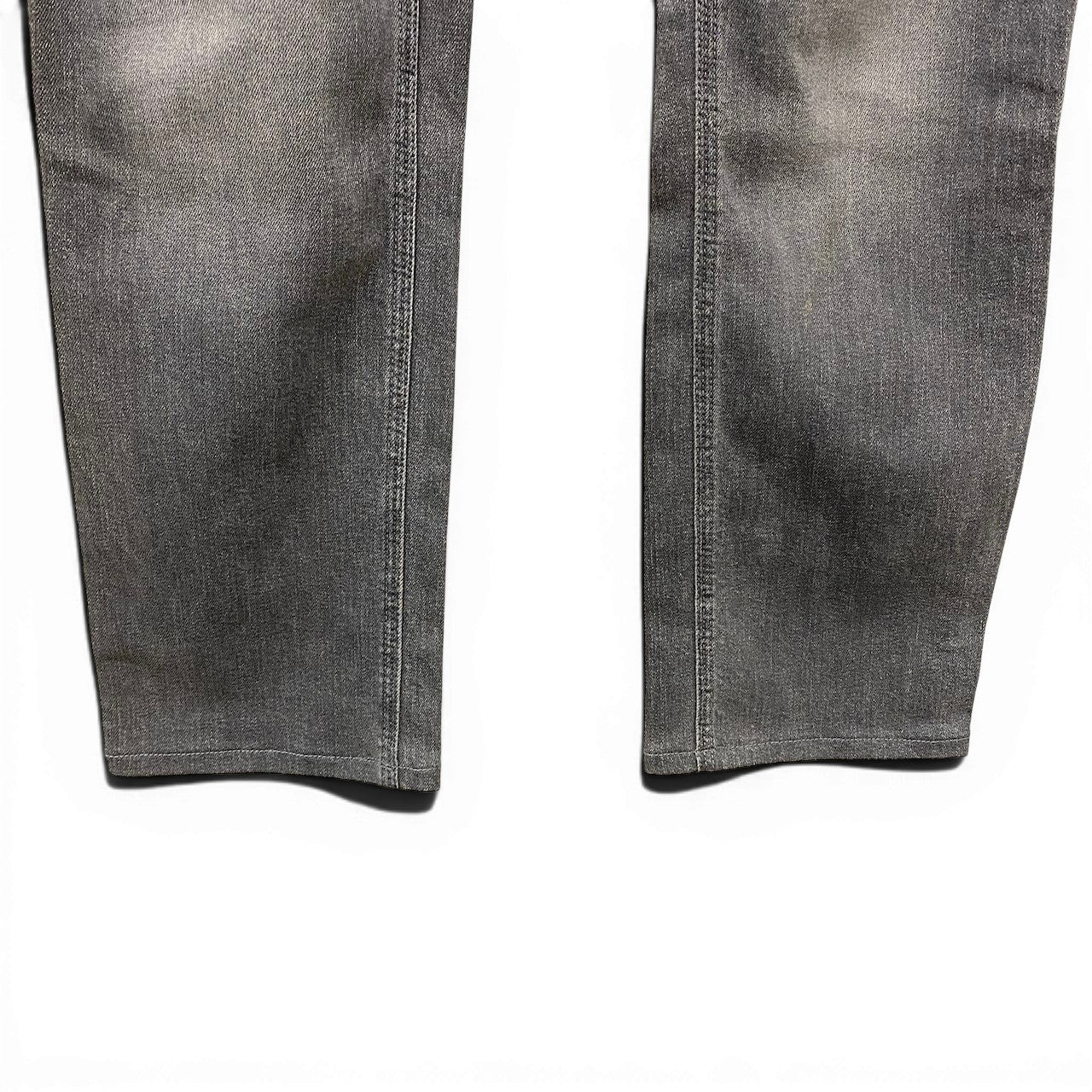 72e21 Acne Studios アクネステュディオズ コットンストレートパンツ ストレッチ ボトムパンツ 31/22 サイズ グレー メンズ 男性用k02i