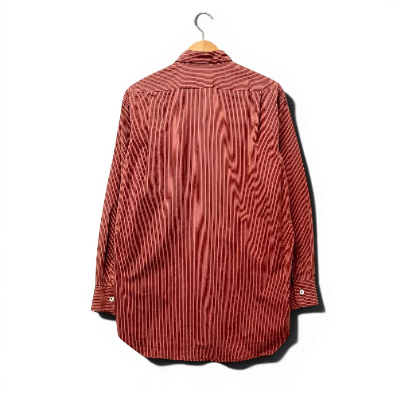 22f17 Paul Smith ポールスミス ロングスリーブシャツ ストライプ柄 サイズM マルチカラー コットン100％ メンズ 紳士服o07t
