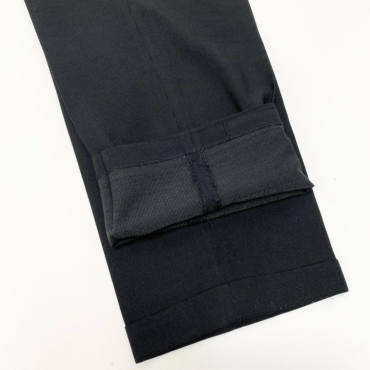 43c30 GIORGIO ARMANI LE COLLEZIONI ジョルジオアルマーニ セットアップスーツ シングル 3B 背抜き メンズ 紳士服 ビジネス 44REG ブラックo07t