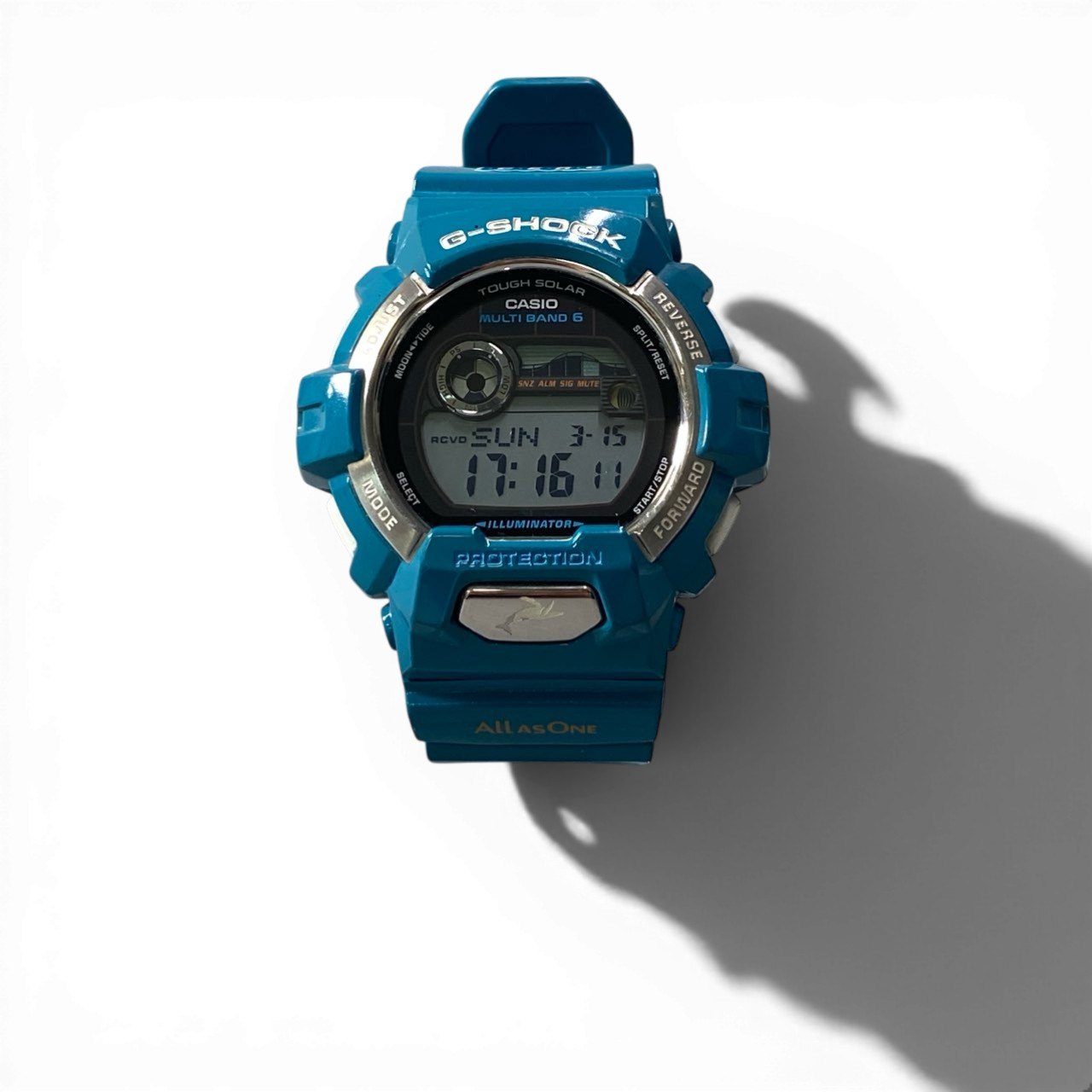c23 CASIO G-SHOCK カシオ Gショック GWX-8900K グリーン系 腕時計 イルカ　クジラ メンズ デジタル電波時計k02i