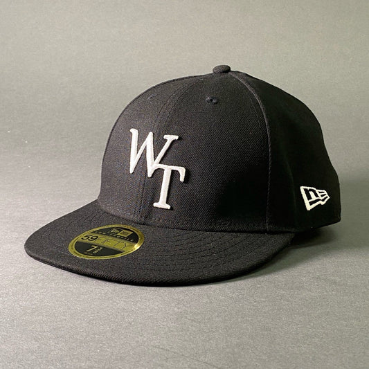 l12 NEW ERA ニューエラ × WTAPS ダブルタップス 59FIFTY LOW PROFILE CAP ロープロフィール キャップ 7 3/8 ブラック 帽子 BASEBALL ストリート