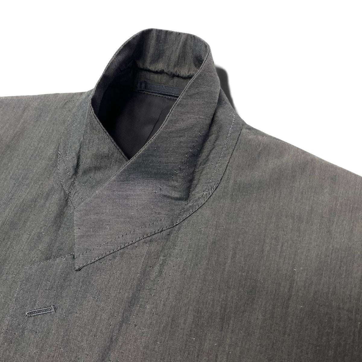 37i26 COMME des GARCONS HOMME コムデギャルソンオム アーカイブ テーラードジャケット AD1989 ブレザー 日本製 ダークブラウン コットン100％ メンズ 男性用u02t