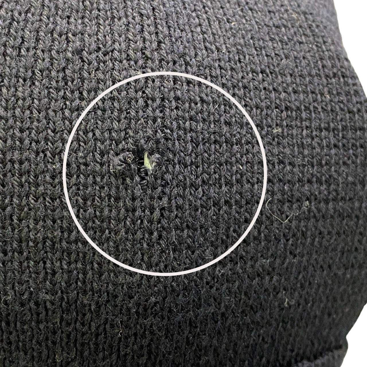 b23 MONCLER モンクレール ニットキャップ ニット帽 トリコロール ロゴパッチ ユニセックス 男女兼用 A9575 ネイビー ヴァージンウール100％