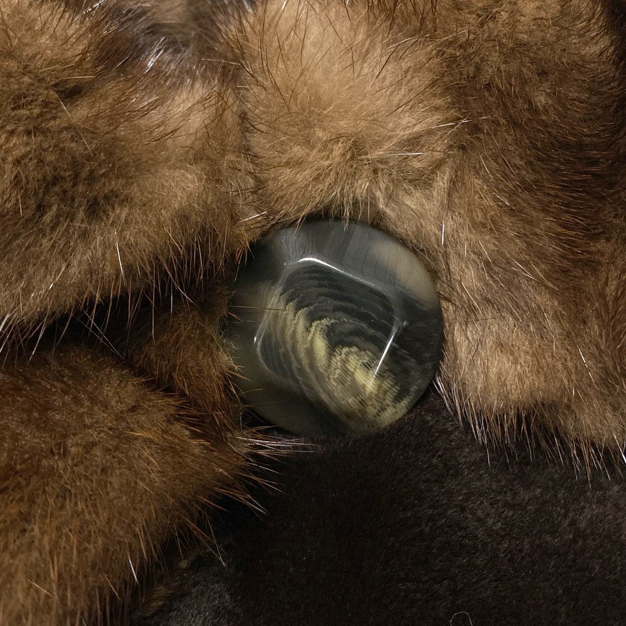 59a15 Altima アルティマ ミンクファー コート サイズ9～11 ブラウン 本毛皮 希少デザイン Mink Fur Coatt18r