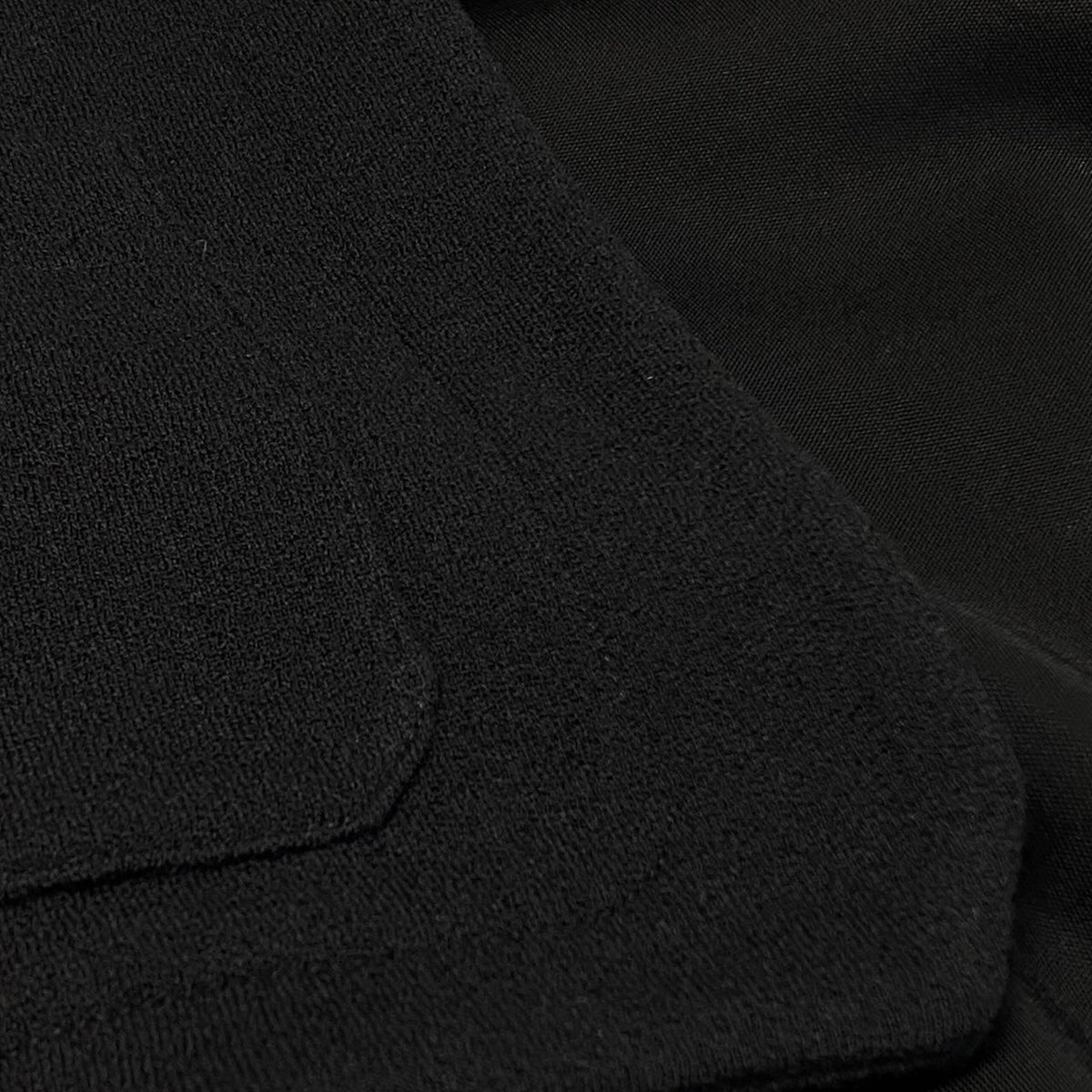 j29 【美品】BALENCIAGA 2009年 ニコラ期 異素材切替ジャケット フランス製 36サイズ ブラック レディース 女性用k02i
