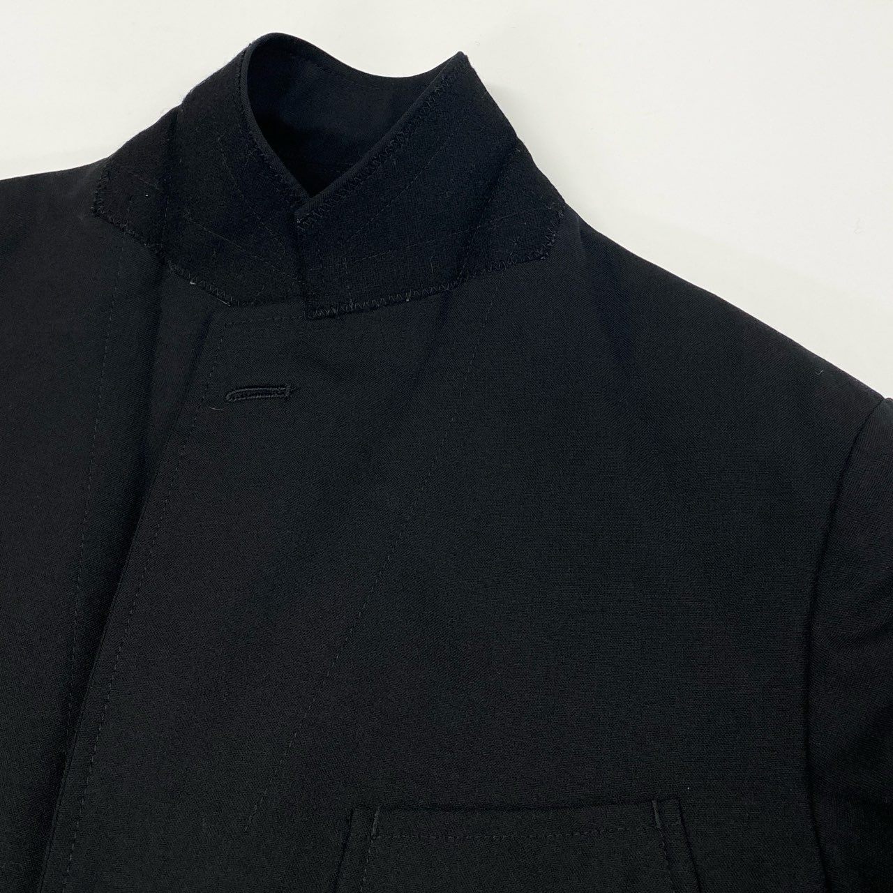 Ac6 JUNYA WATANABE COMME des GARCONS ジュンヤワタナベ コムデギャルソン AD2012  ブレザー テーラードジャケット サイズM ブラック メンズ レディース ユニセックスk02i