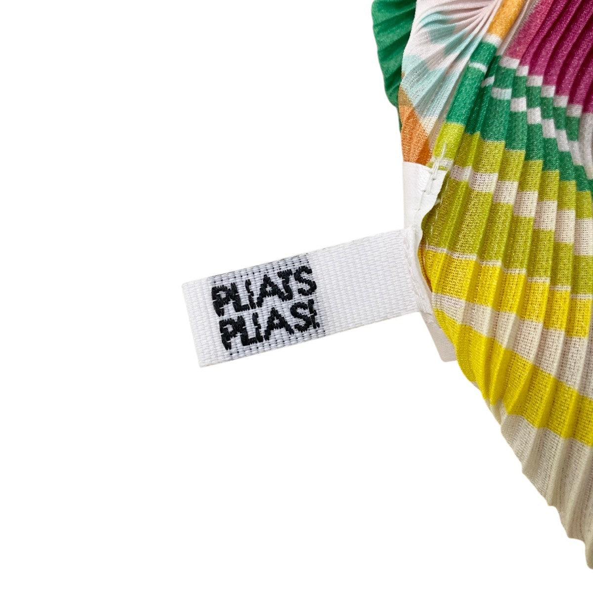83h25 PLEATS PLEASE プリーツプリーズ イッセイミヤケ ノースリーブ プリーツカットソー 総柄 サイズ3 マルチカラー ポリエステル レディースo07t