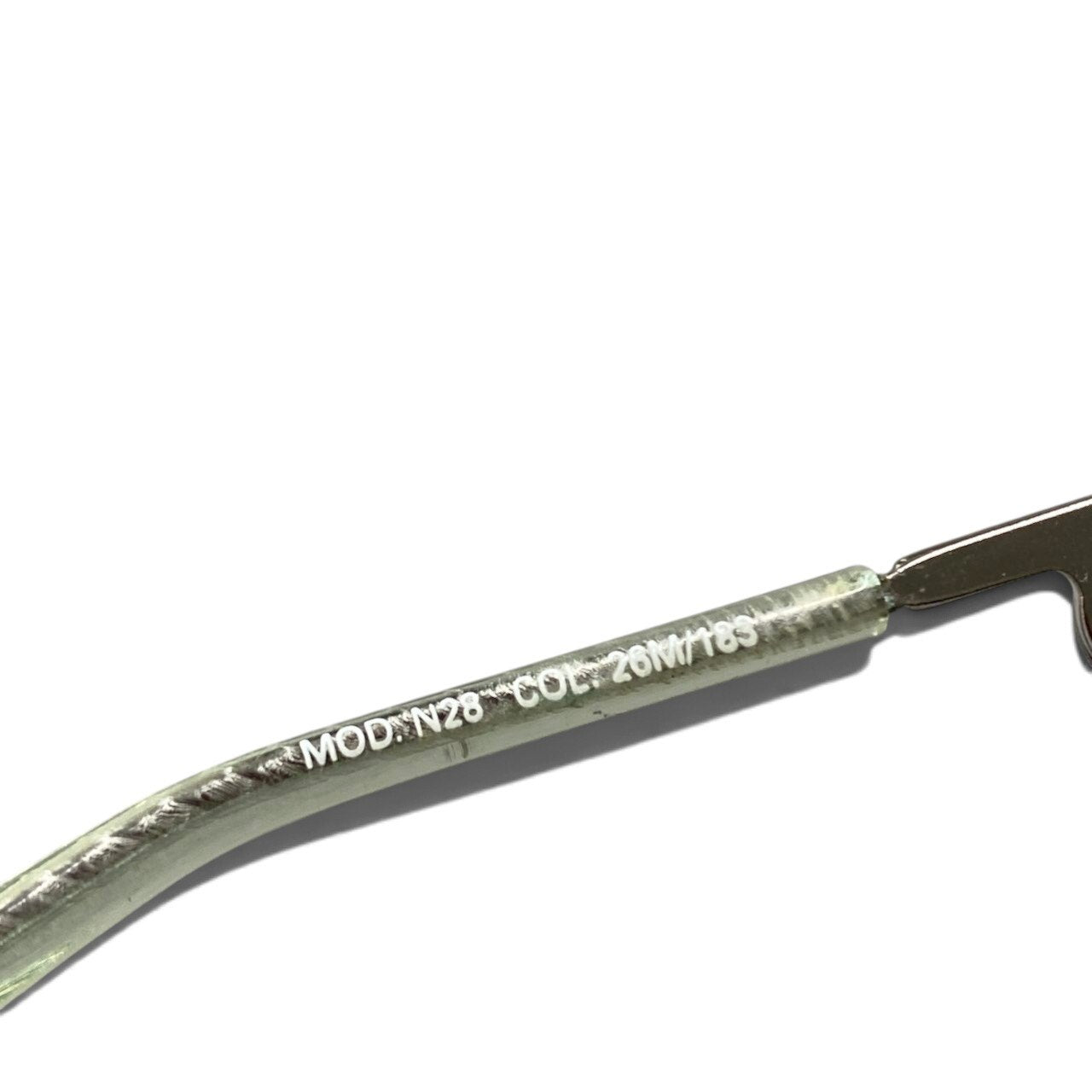 h20 VERSACE ヴェルサーチ サイドレンズサングラス Side-Shield Sunglasses MOD.N23 シルバー クリアブルーt18r