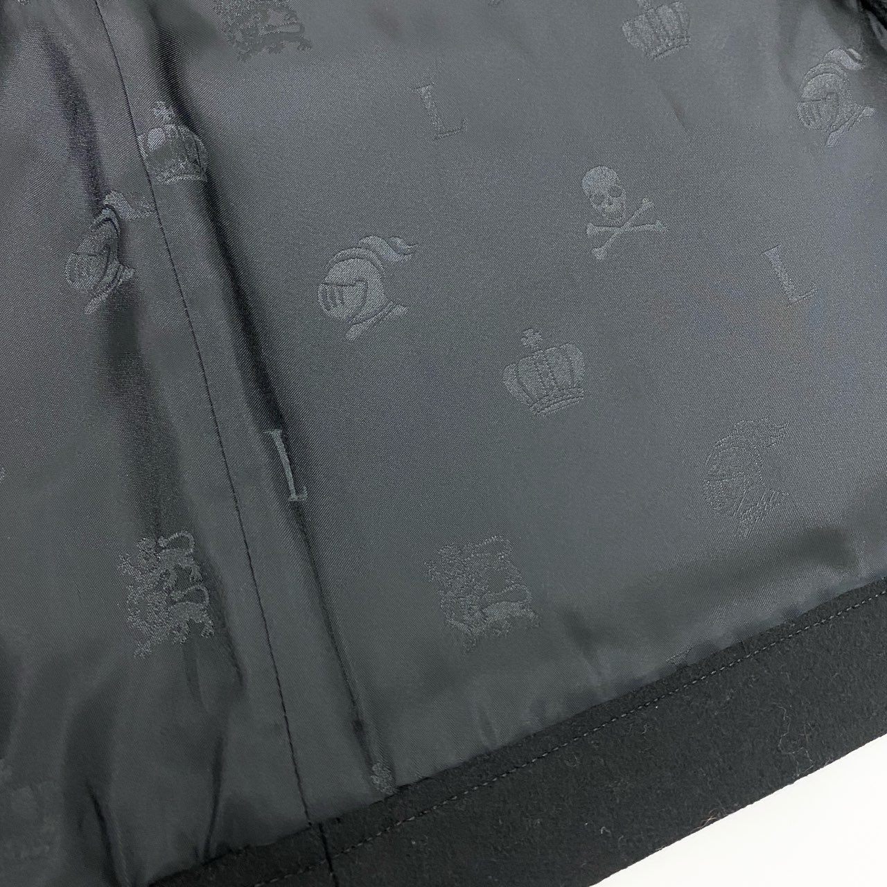 14j10 《美品》LOVELESS ラブレス チェスターコート ウールコート ロングコート 61B50-804-09 2サイズ ブラック メンズo07t