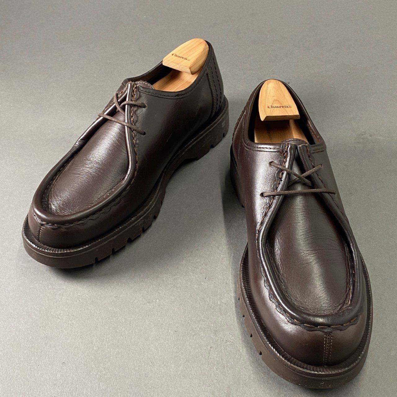 2f12 《美品》 KLEMAN クレマン PADROR パドラー チロリアンシューズ 39 ブラウン レザー leather フランス製