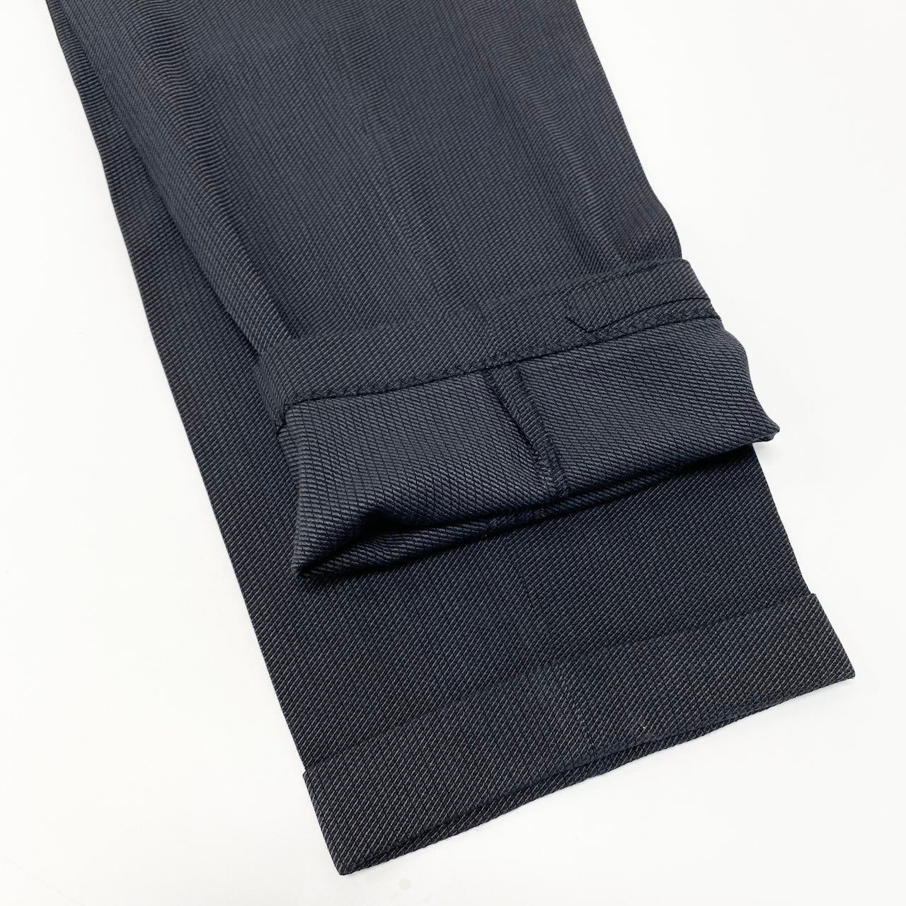 49d5 GIORGIO ARMANI ジョルジオアルマーニ シングルスーツセットアップ テーラードジャケット スラックス 48サイズ ネイビー メンズ 男性用o07t
