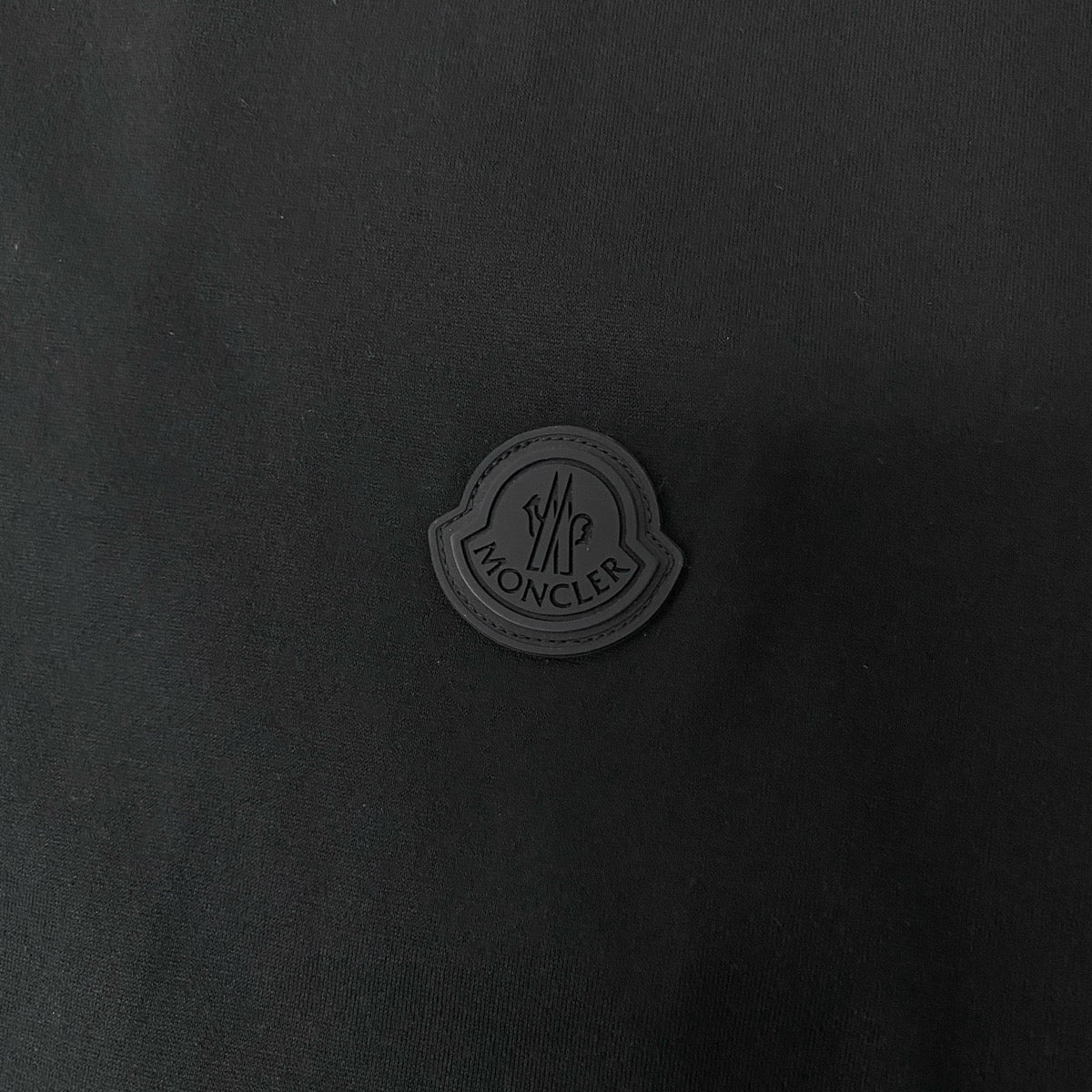 Mf18 MONCLER モンクレール バックプリントTシャツ Back Print T-Shirt サイズM ブラック カットソーt18r