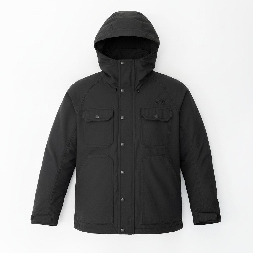 4c29 THE NORTH FACE ザ ノースフェイス ジップインマグネ ファイヤーフライ マウンテンパーカー ジップパーカー ジャケット NP72132 Lサイズ ブラック メンズ 男性用u02t