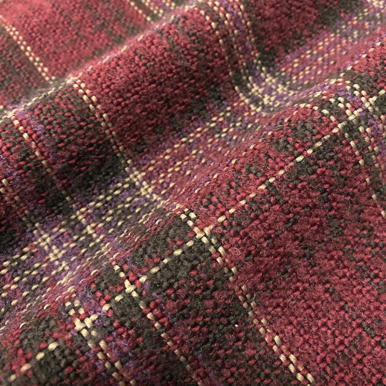 29e7 Acne Studios アクネステュディオズ ロングスカート 巻きスカート チェック柄 FN-WN-SKIR000002 32サイズ ボルドー レディース 女性用u02t