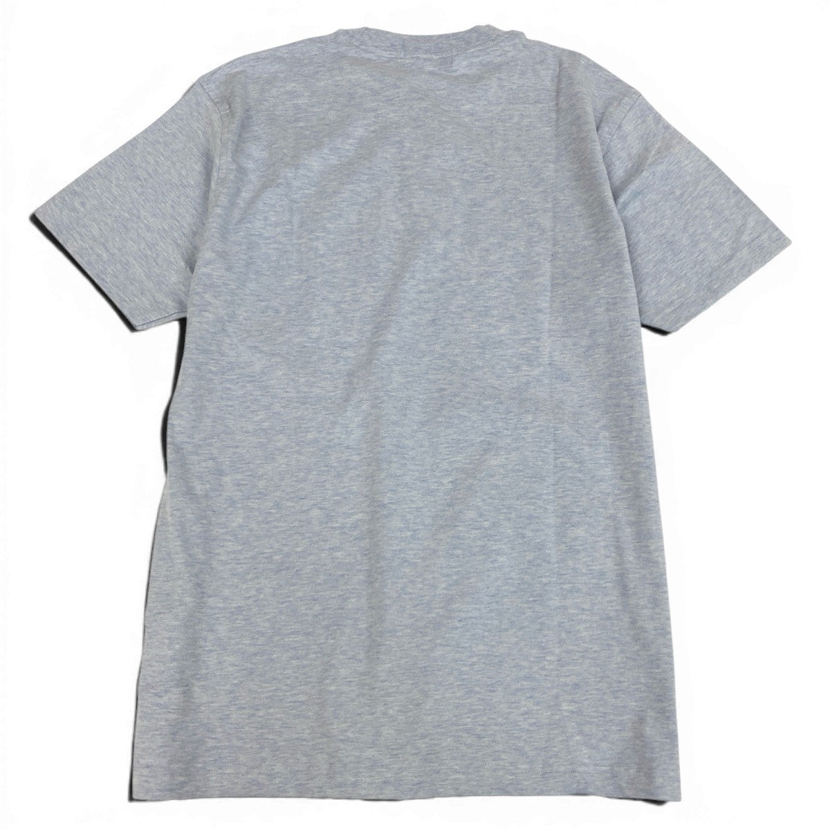 Mg10 【未使用タグ付】 YVES SAINT LAURENT イヴサンローラン ロゴプリント 半袖Tシャツ カットソー サイズM ブルー コットン100％ メンズ 紳士服o07t