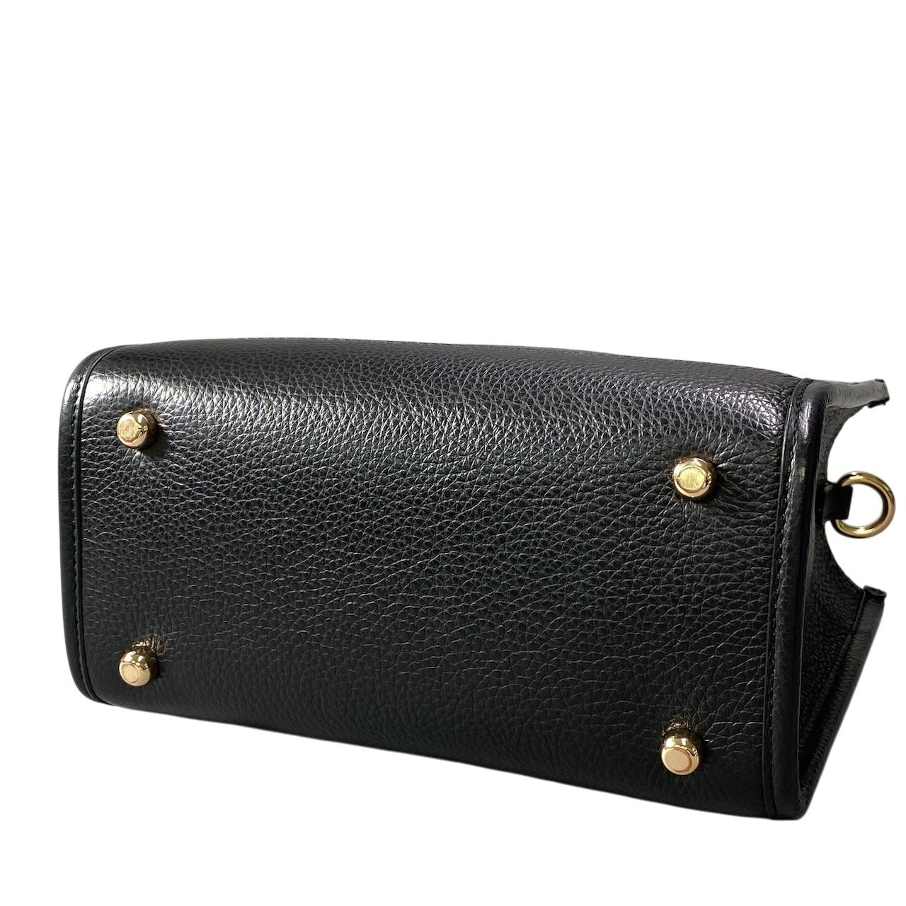 f11《極美品》 COACH コーチ デンプシー 2Way トートバッグ Dempsey 2-Way Shoulder Bag B23200 / C5268 ブラックt18r
