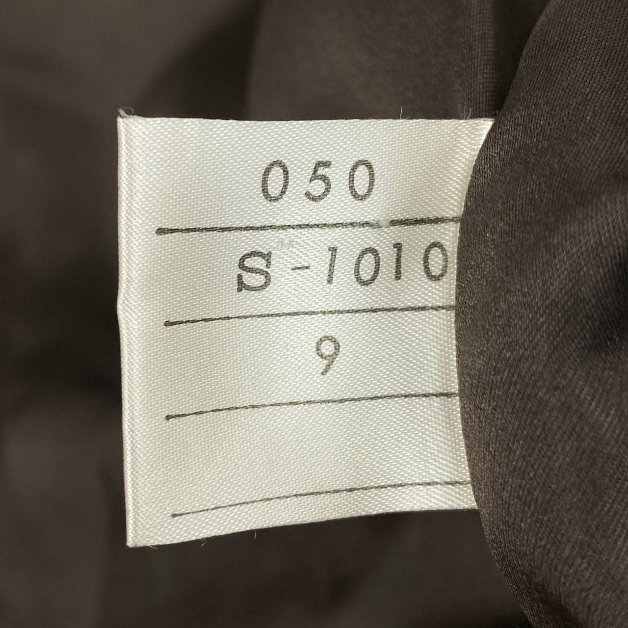 37L10 palody MITSUKOSHI 三越 デミバフミンク ロングコート サイズ9号 ブラウン 本毛皮  MINK FUR ポケット有t18r