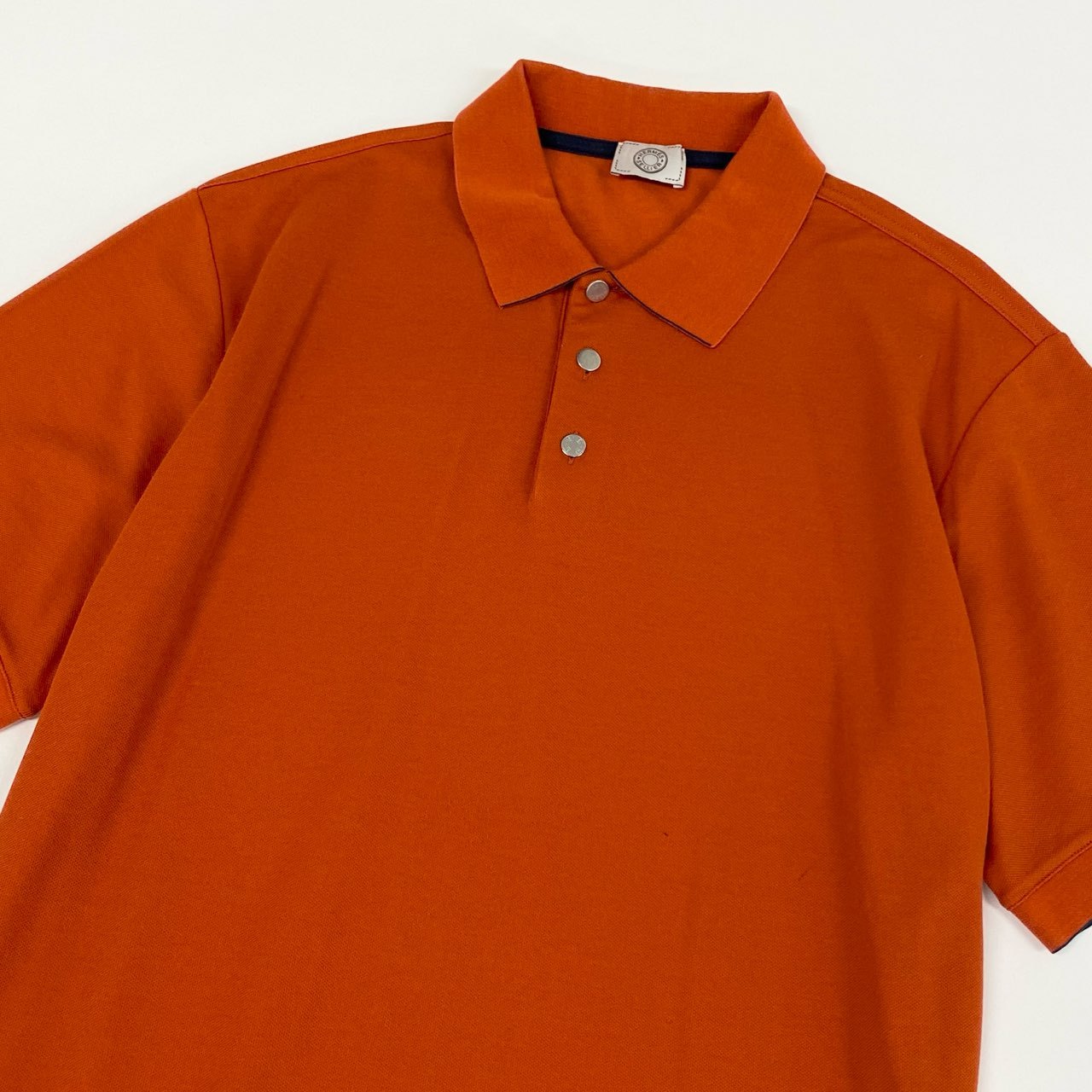 86f24 HERMES エルメス セリエボタン イタリア製 半袖