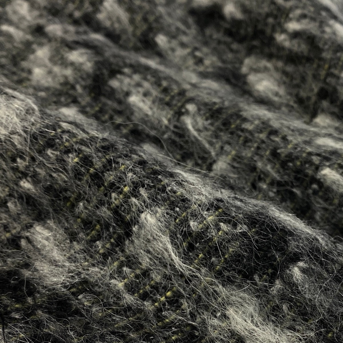 j26 【極美品】ARMANI COLLEZIONI ミックスニットカーディガンジャケット リボン イタリア製 42サイズ マルチカラー レディース 女性用k02i