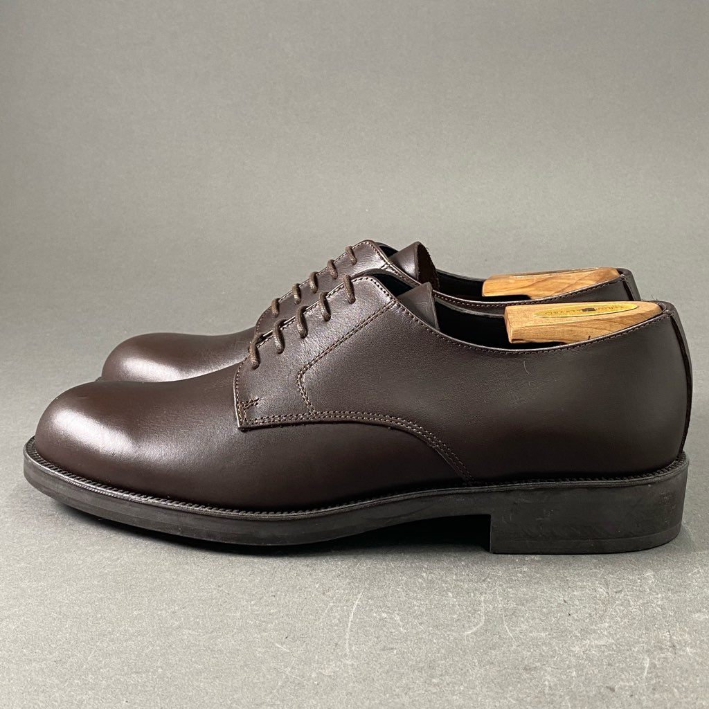 3f14 《美品》 KLEMAN クレマン PASTAN パスタン POSTMAN SHOES ポストマンシューズ 42 ブラウン レザー フランス製