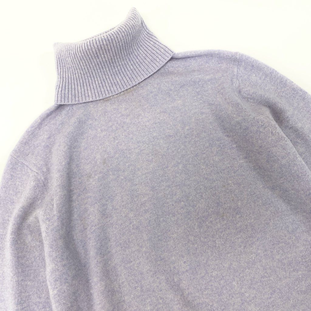 39l15 Drawer ドゥロワー 14G カシミヤタートルネックニット ニットセーター トップス 6513-106-0810 1サイズ パープル カシミヤ100％ レディースu02t