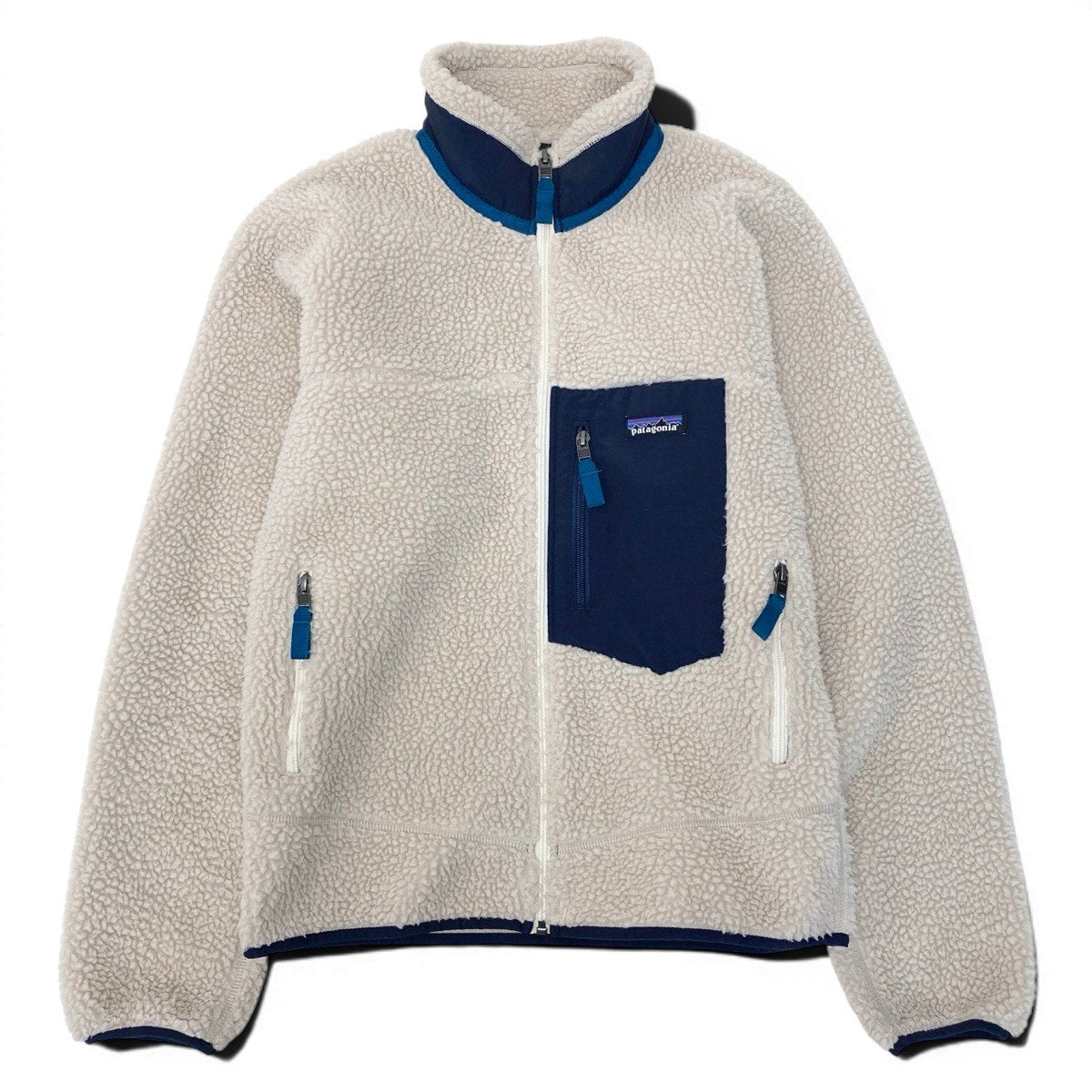 71g2 patagonia パタゴニア 2019年 Classic Retro-Ⅹ Jacket クラシックレトロジャケット ボアジャケット サイズXS アイボリー メンズu02t