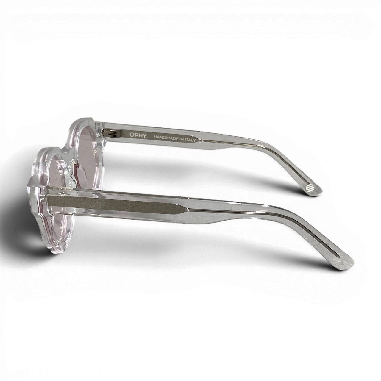 e4 OPHY オフィ Groove OPTICAL 眼鏡 メガネ アイウェア フルリム ボストン 48-21-145 20 Transparent クリア メンズ 紳士用k02i