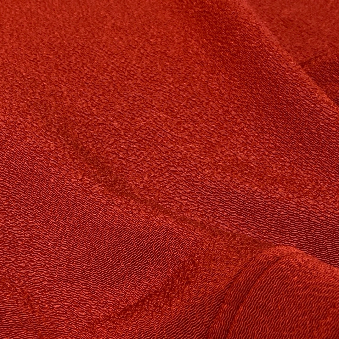 Ej16 Hermès エルメス マルジェラ期 Vネック 裾ベルト トップス レッド レディースo07t