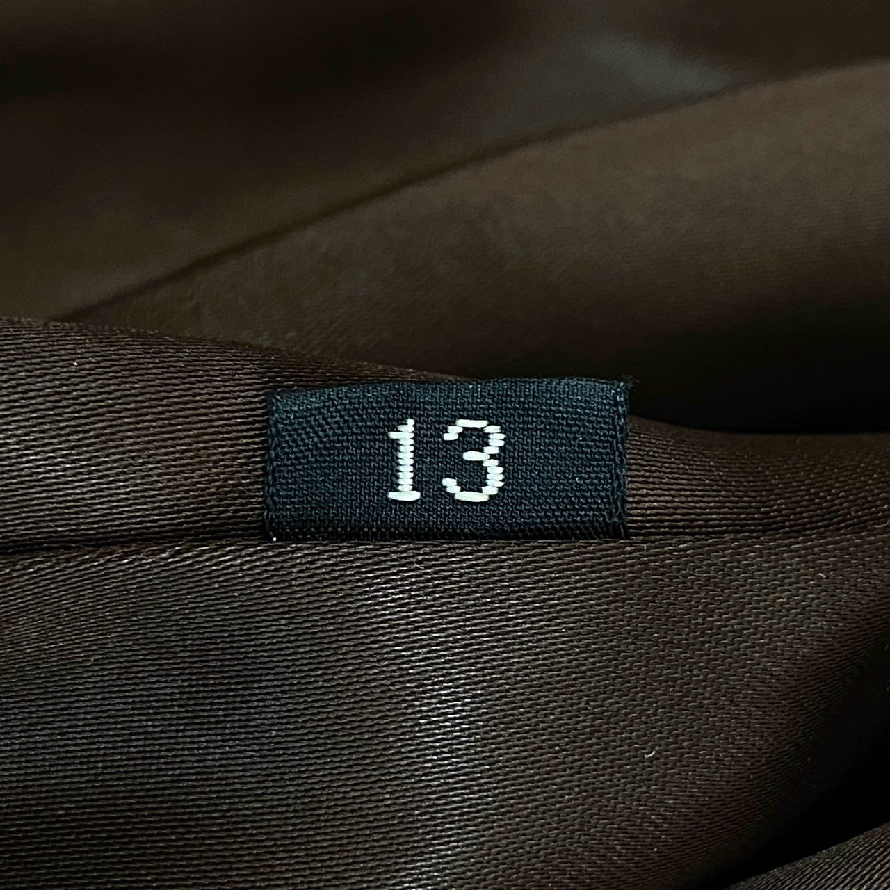 40L10 SAGA MINK サガミンク 銀サガ マホガニーミンク ファーコート サイズ13号 ブラウン 最高級本毛皮 MINK FUR ポケット有t18r