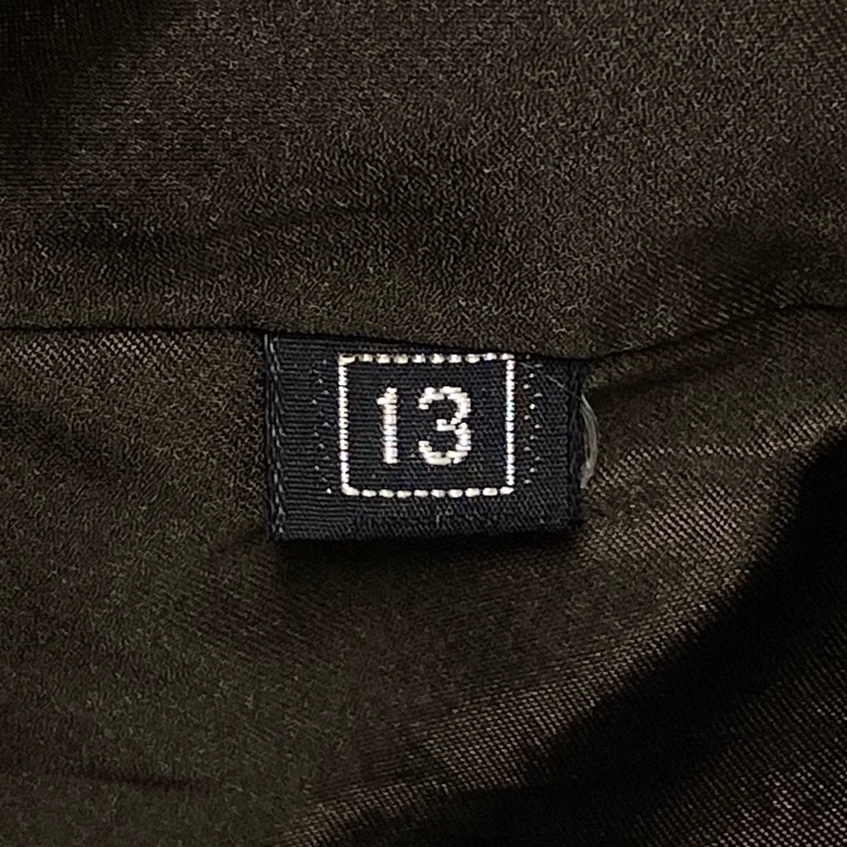 64i16 シルバーフォックス ファーコート サイズ13 茶系 本毛皮 Fox Fur Coat リアルファーt18r