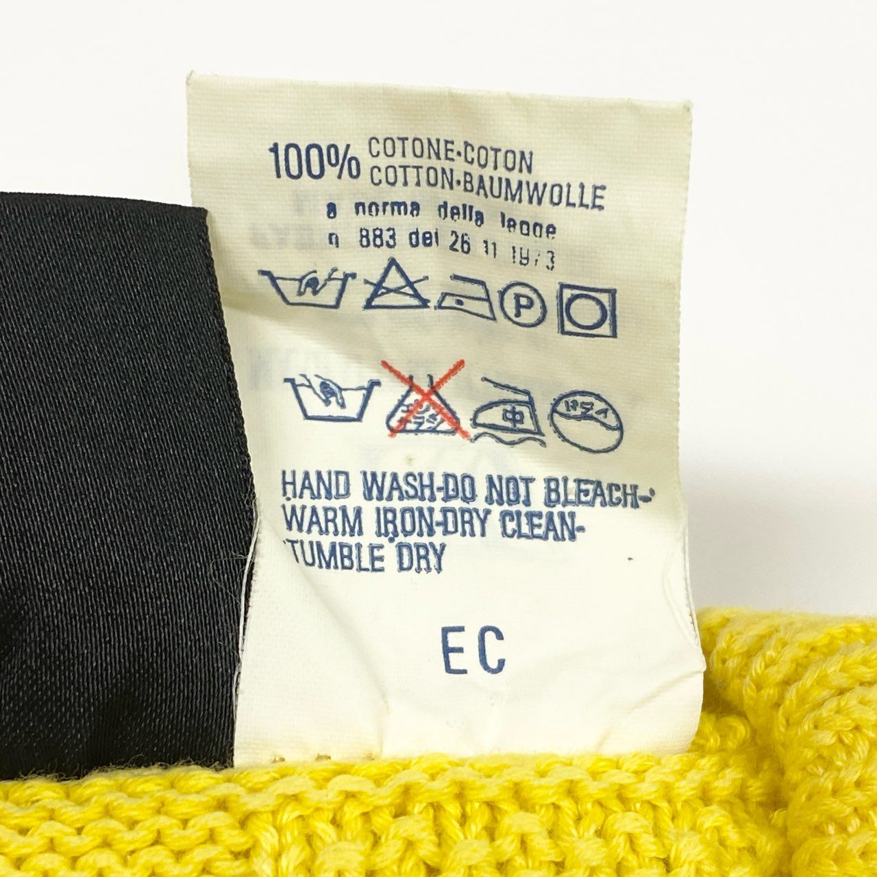 1L27 Vintage Versace ヴィンテージ ヴェルサーチ Medusa Jacquard Cotton Knit Sweater コットンニット セーター Size L メンズ 男性用k02i