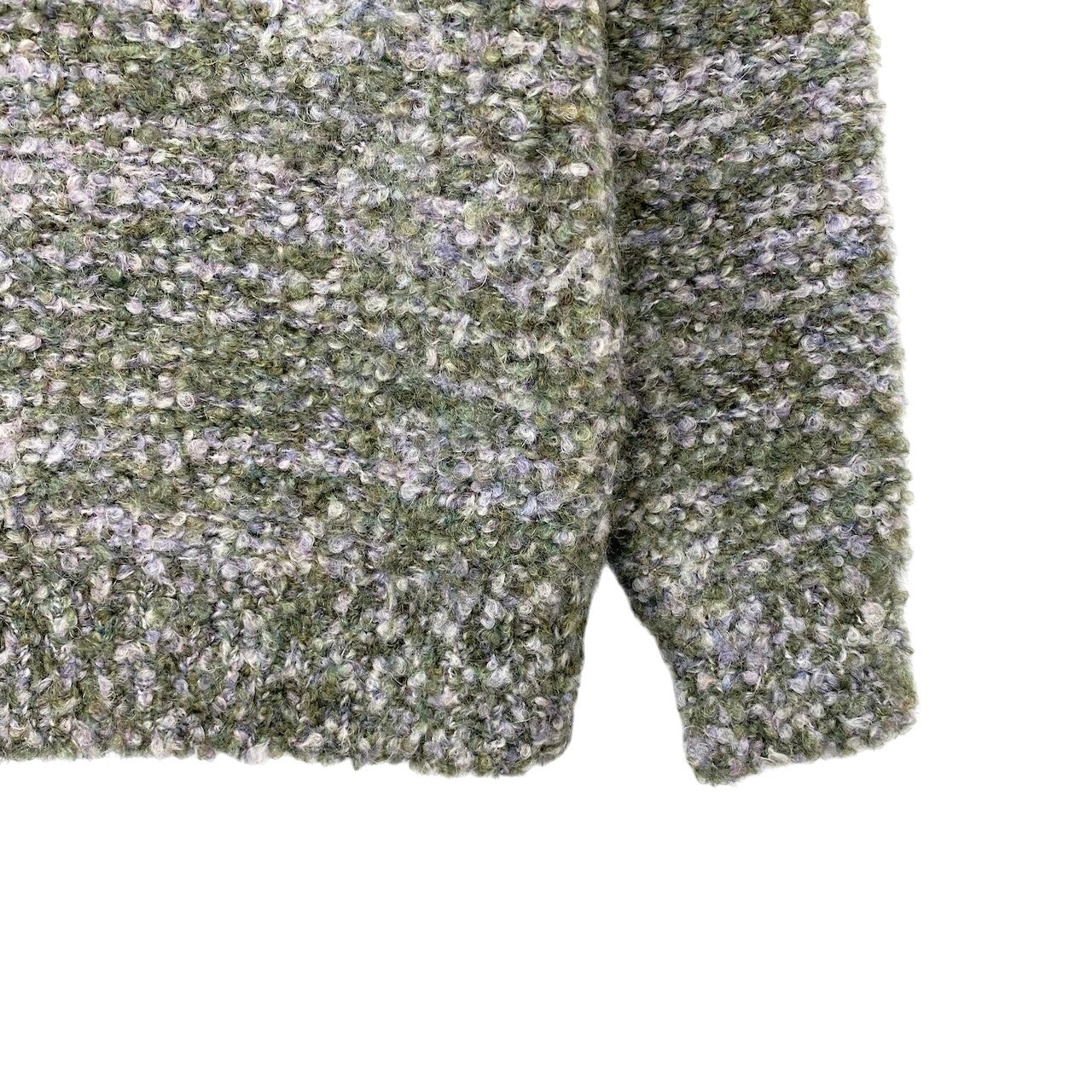 58g7 Christian Dior クリスチャンディオール ミックスカラー ニットセーター 厚手 サイズM マルチカラー レディース 女性用o07t