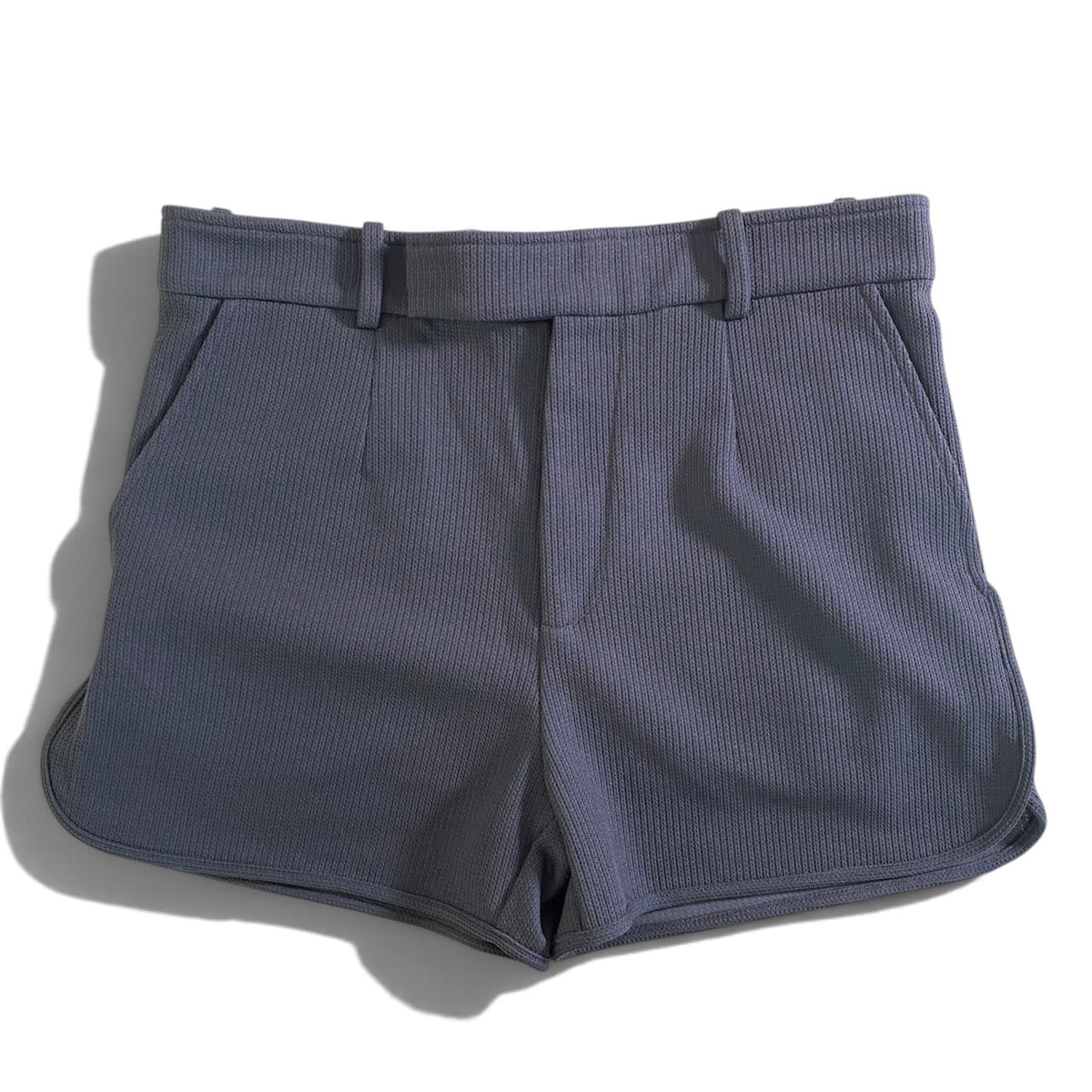 8j26 【未使用タグ付】 DIOR HOMME ディオールオム マイクロ ショートパンツ テクスチャージャージ ショーツ 383J131A0828 サイズM ブルーグレー  メンズu02t