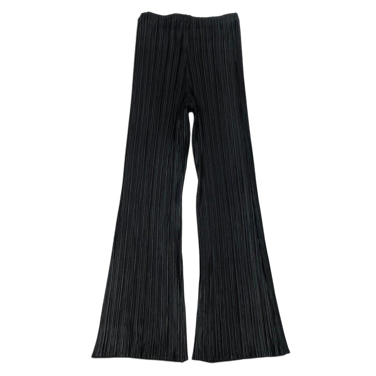 j19 PLEATS PLEASE プリーツパンツ ボトムス PP73-JF204 2サイズ ブラック ポリエステル100％ レディース 女性用u02t